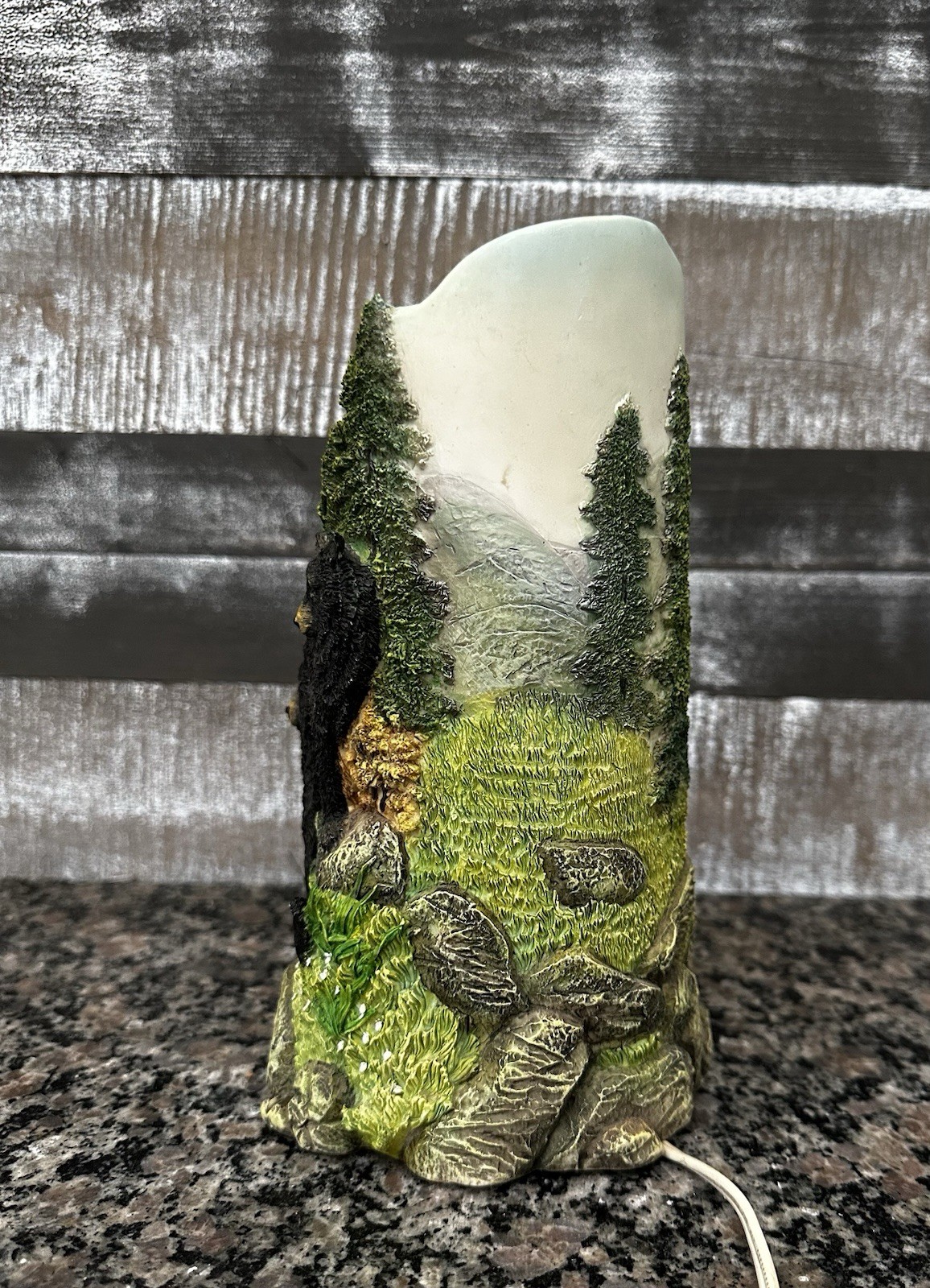 Woodland Things Bear Night Light 9” Tall