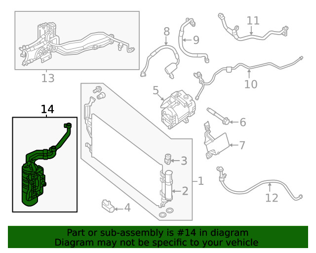 Genuine Nissan Cooling Module 92479-5SN0B