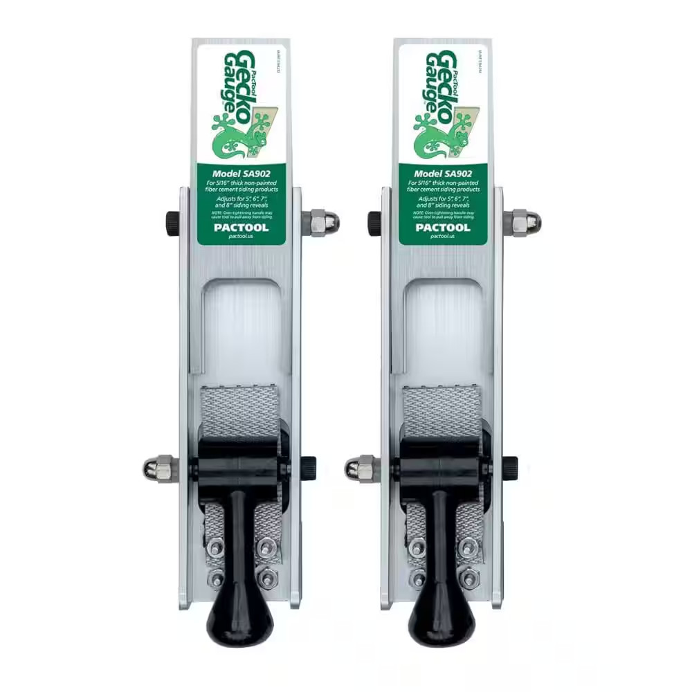 gecko gauge siding gauges for 5/16 in. fiber cement siding installation (1-set