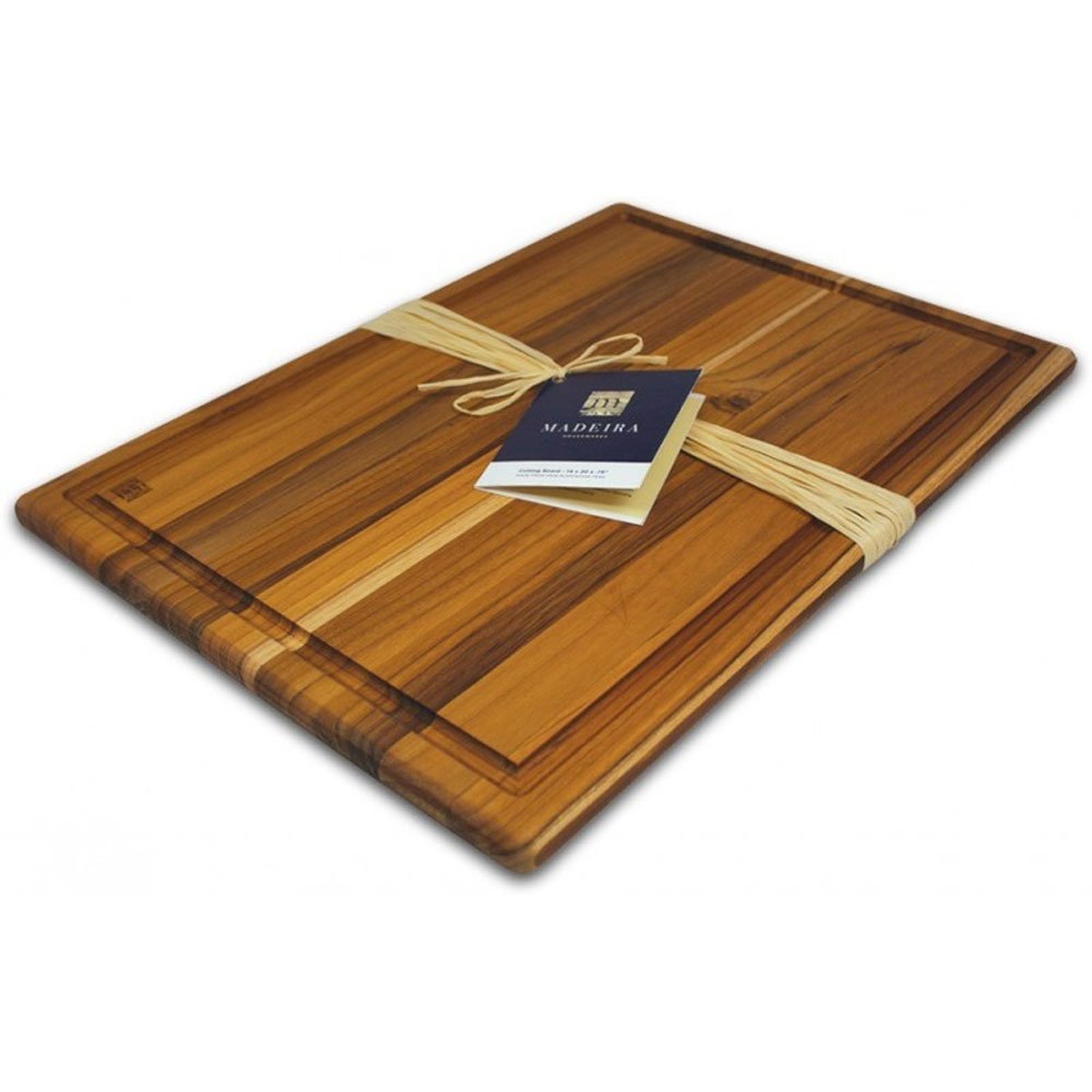 Madeira by Architec Cutting and Carving Board, Teak Edge-Grain, 20x14-Inch