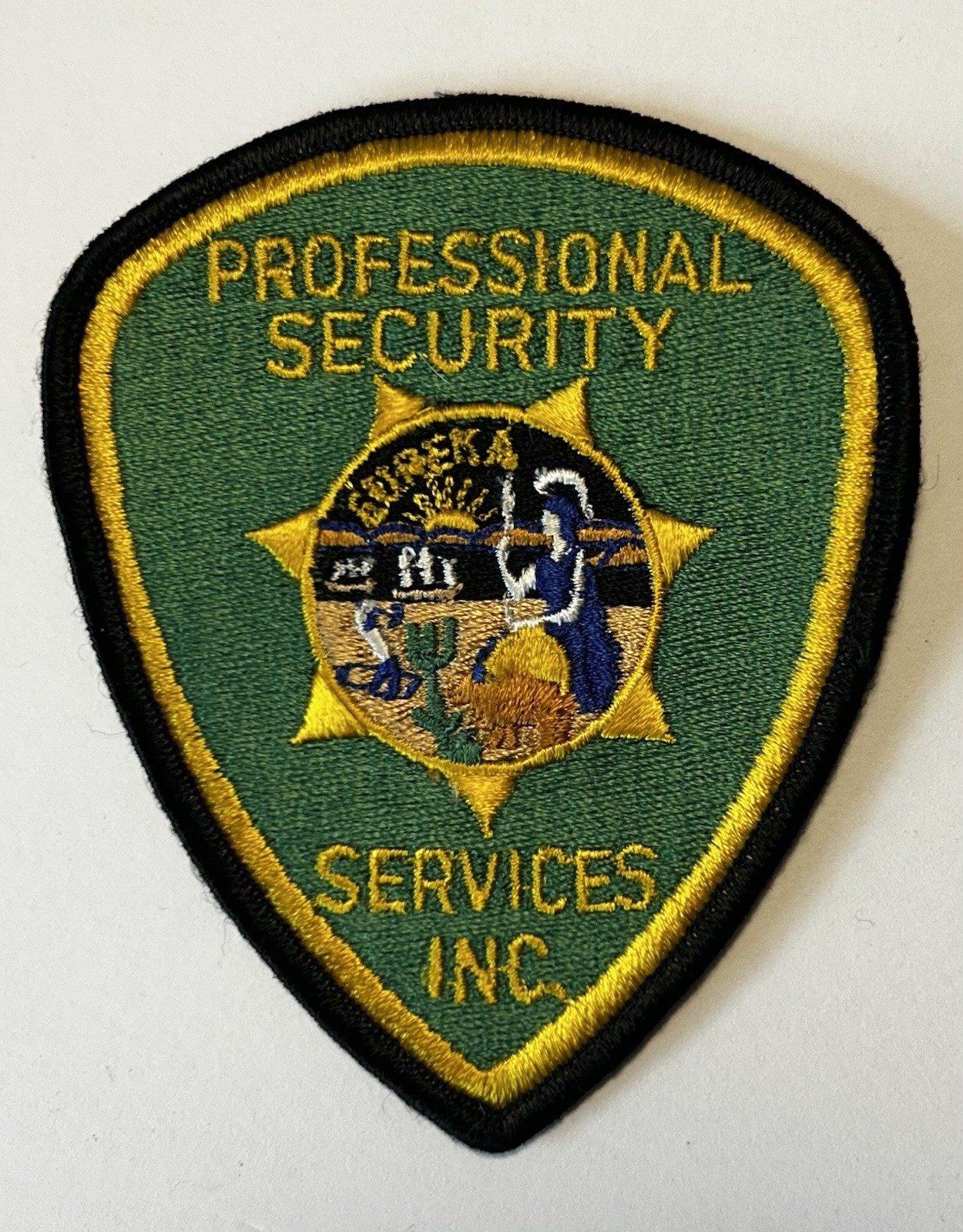 VINTAGE CALIFORNIA CA PROFESSIONAL SECURITY SERVICES INC. PATCH  #PDD118
