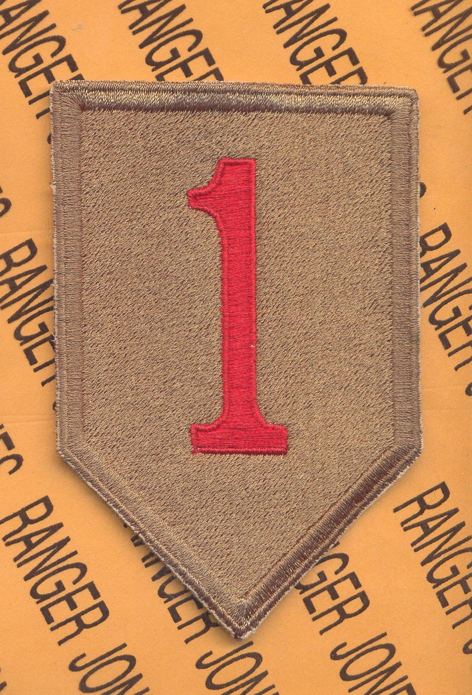 1st  INFANTRY DIVISION Foreign Made patch  - Color