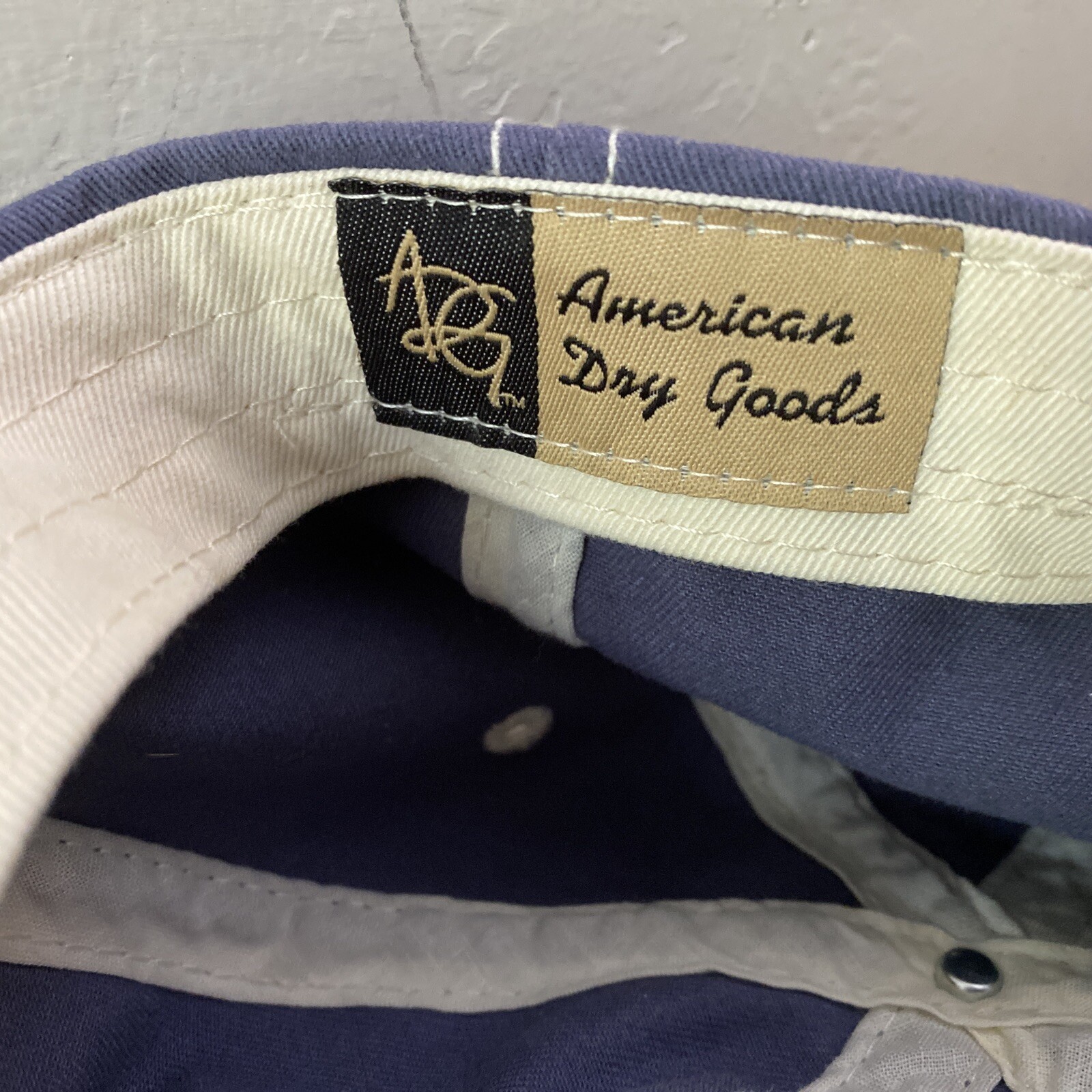 Golf Cap/ Hat / Pebble Beach National Pro Am Adjustable Gray American Dry Goods