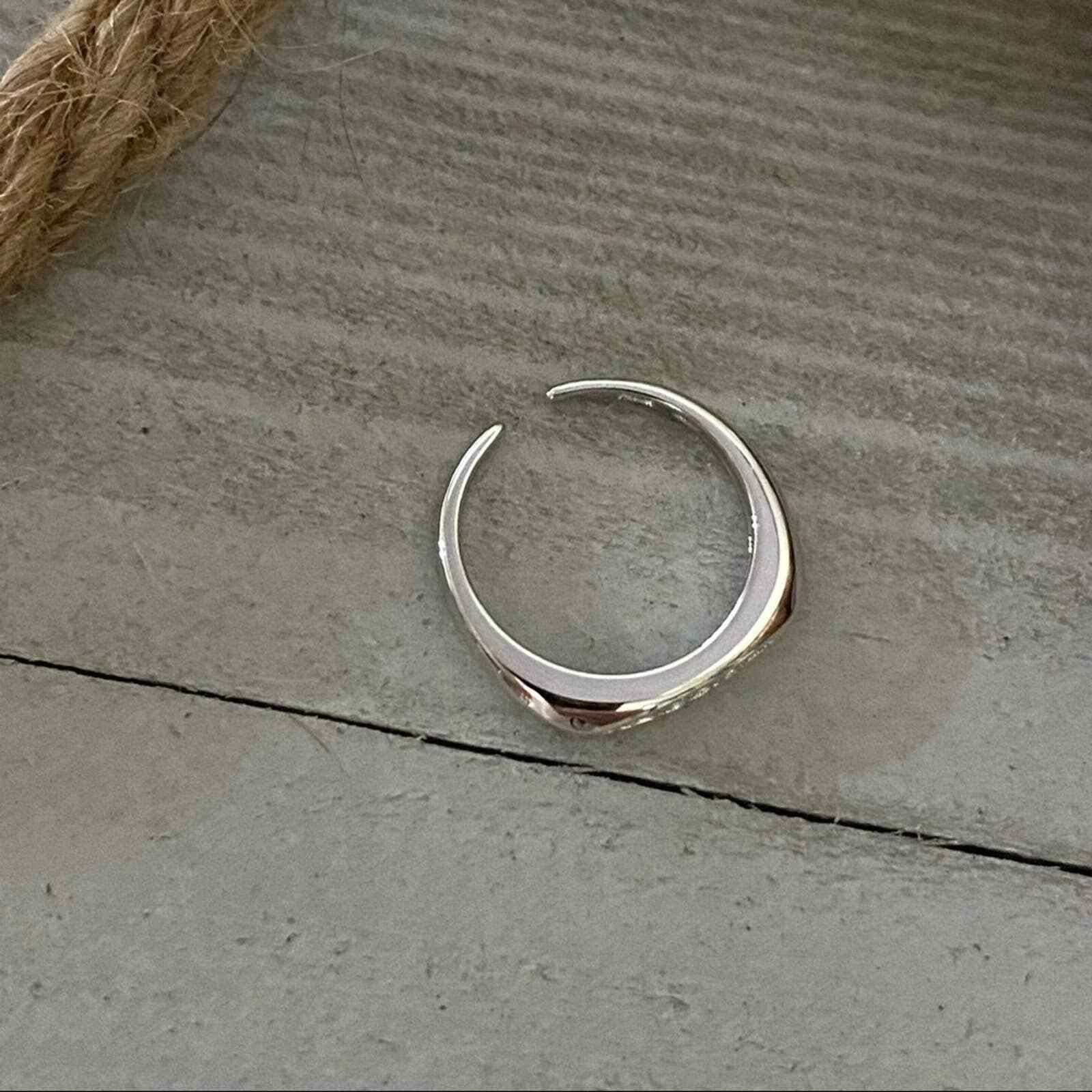 Sterling Silver CZ Toe Ring