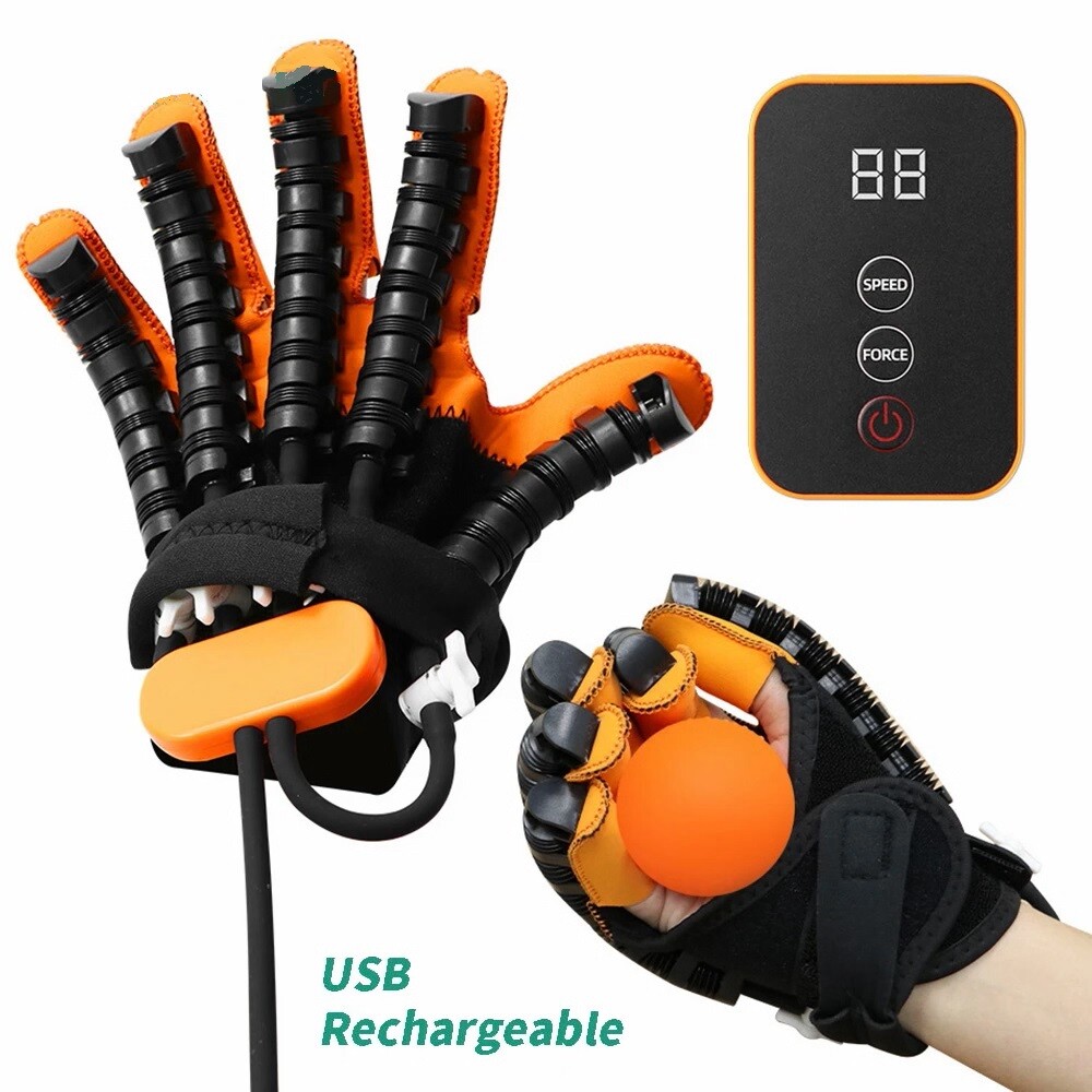 Hand Function Rehabilitation Robot Gloves for Finger Hemiplegia Recovery Trainer