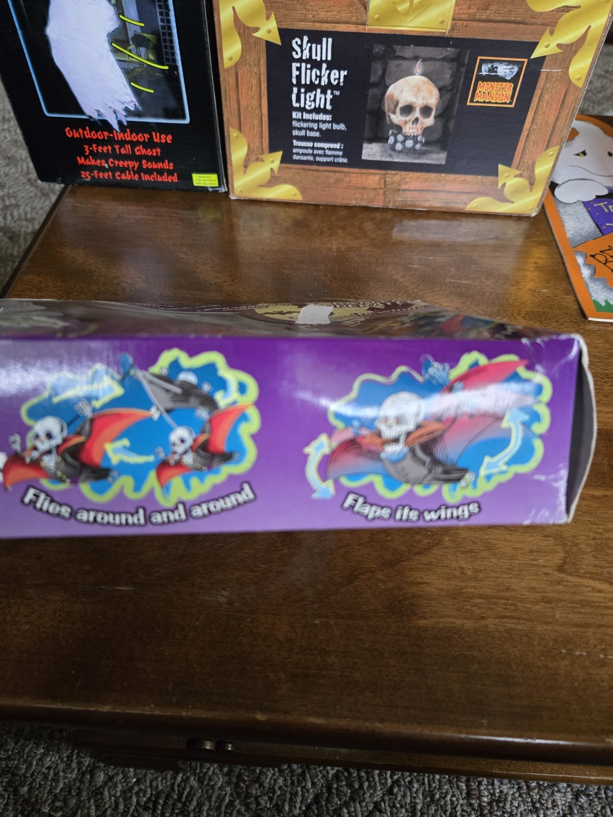 Battery Operated Flying Skeleton