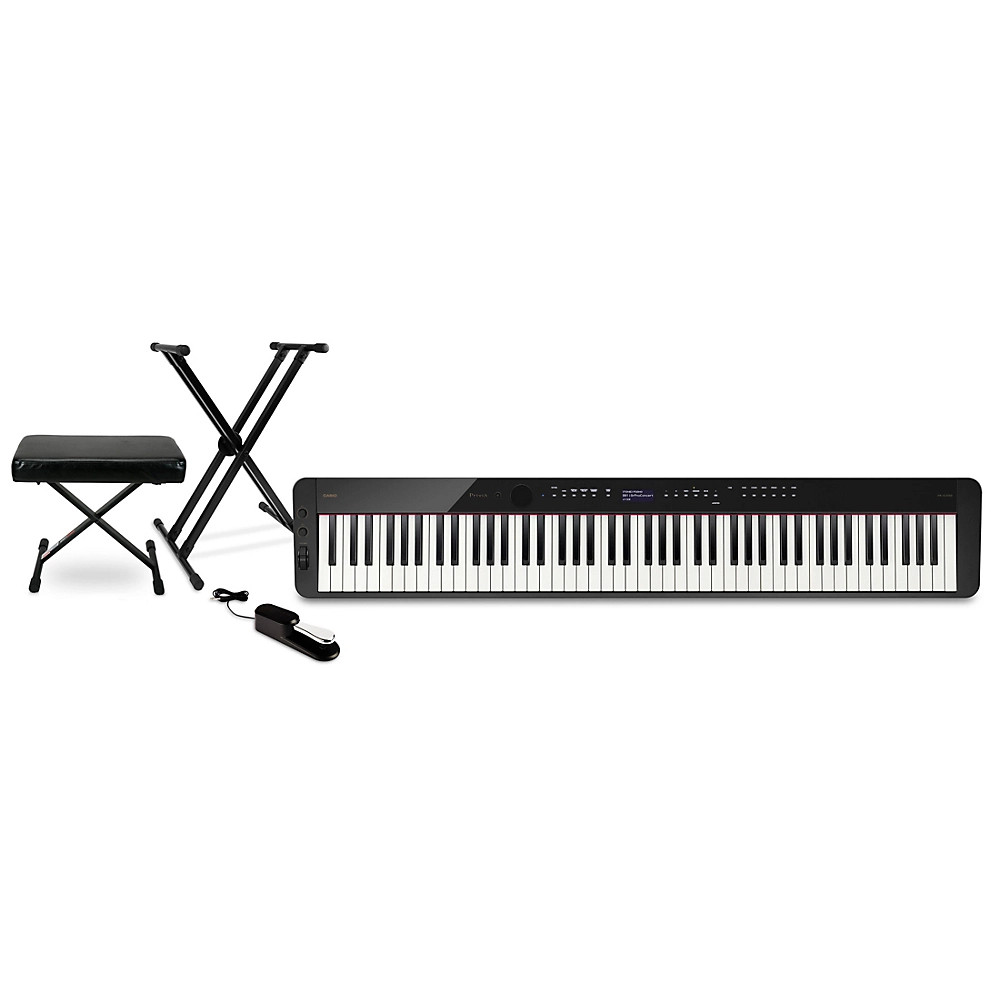 Casio Privia PX-S3100 88-Key Digital Piano Essentials Bundle