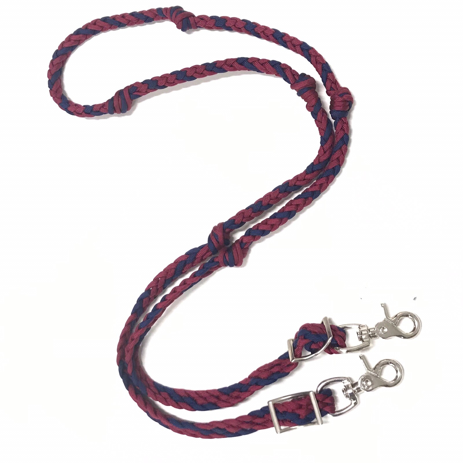 Barrel Reins With Grip Knots