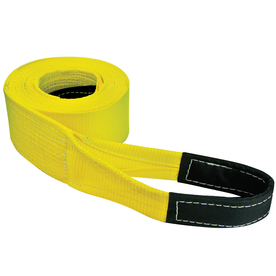 VULCAN Tow Strap - Reinforced Eyes - 4" x 30' - 10000 lbs Towing Capacity