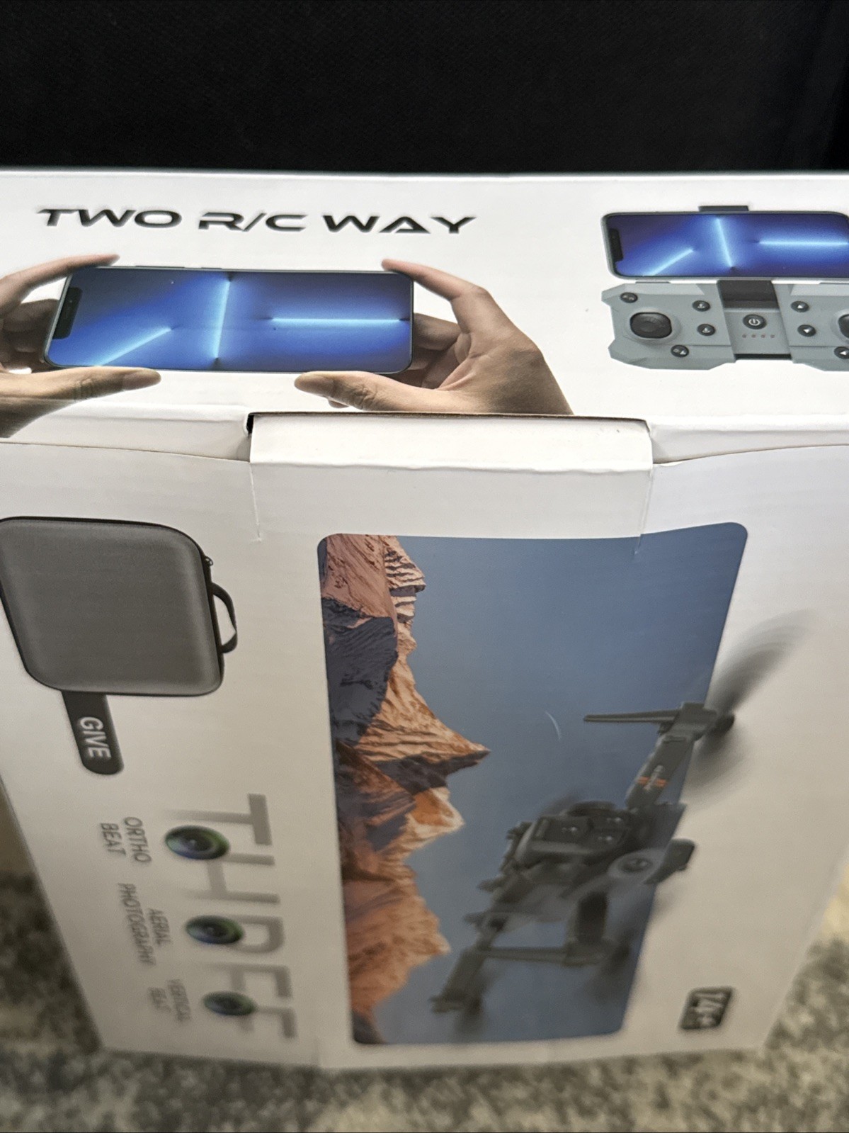 THREE Two R/C Way Drone Remote Control