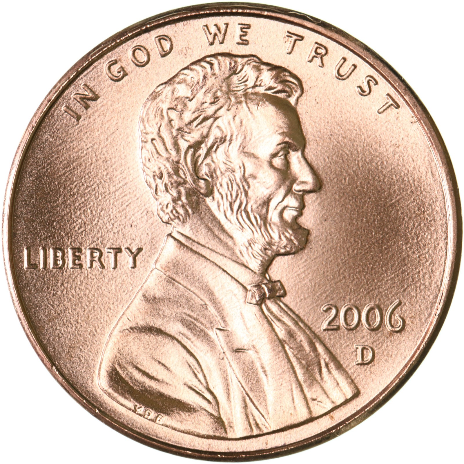 2006 D Lincoln Memorial Cent Satin Finish Penny