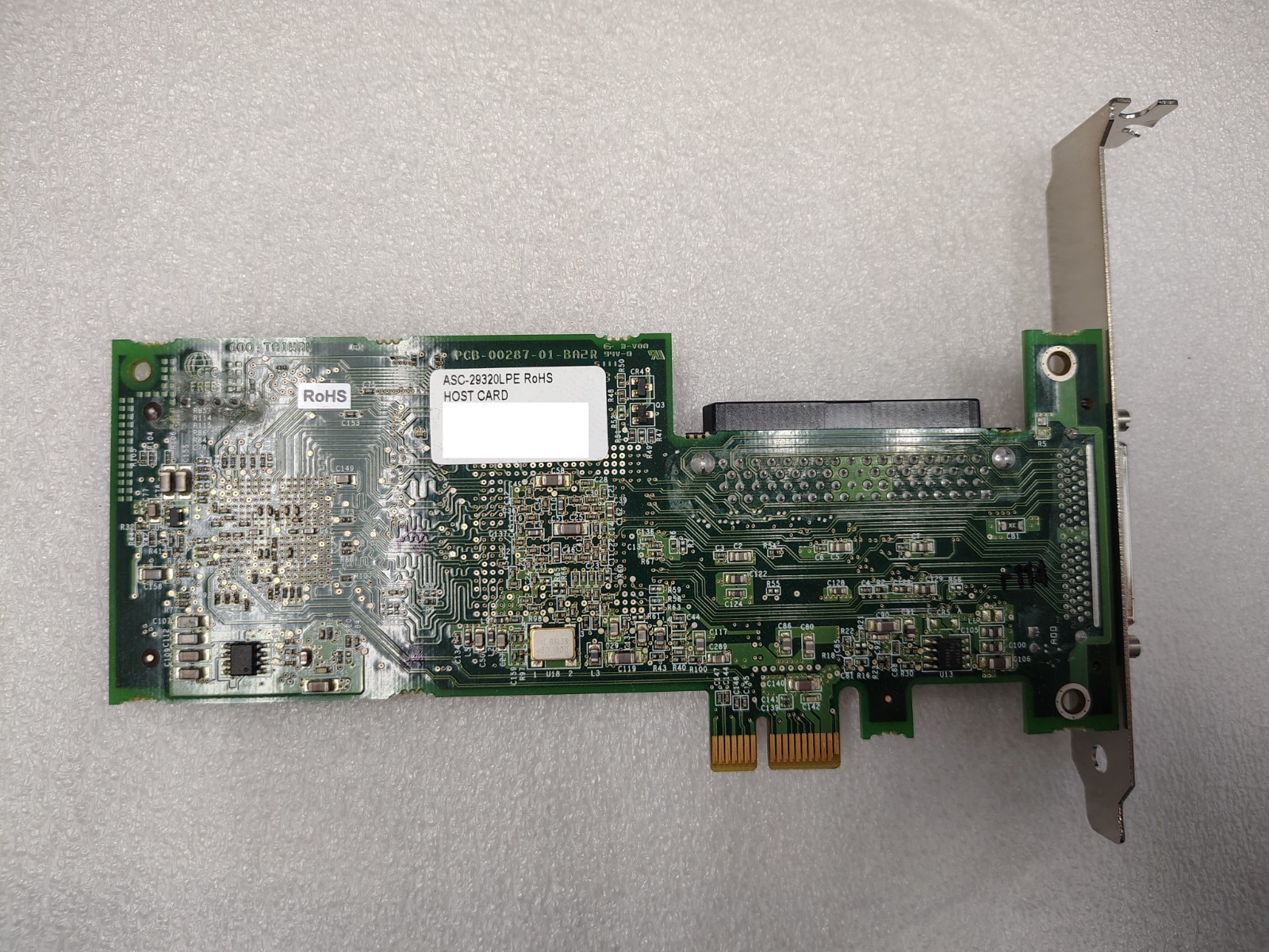 Adaptec ASC-29320LPE SCSI Ultra320 PCIe Controller Card FP