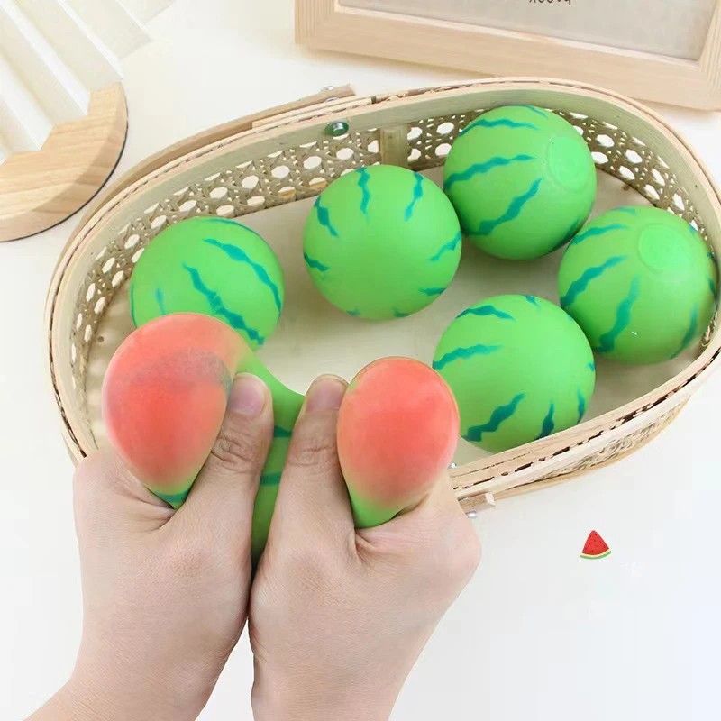 New Squishy Fruit Watermelon Squeeze Toys Slow Rebound