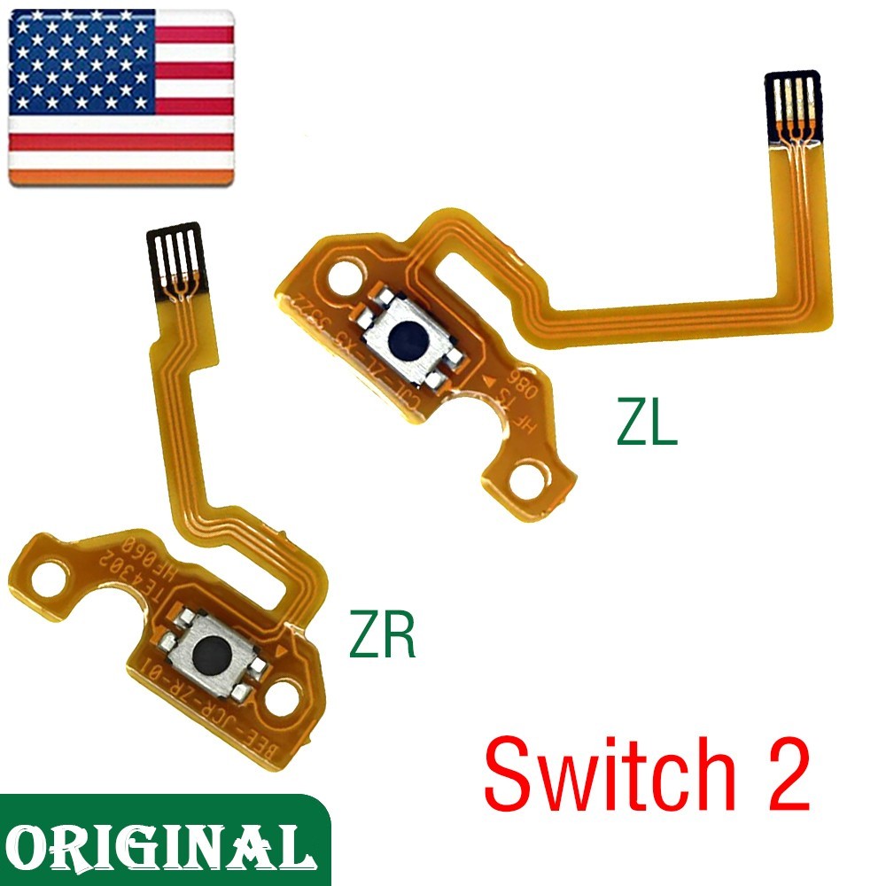 OEM ZL ZR Button Key Flex Cable Ribbon Flexible For Nintendo Switch2 JoyCon2 USA