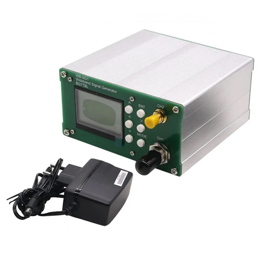Wideband RF Signal Generator 1Hz 15GHz WBSG1 Model with DC12V Adapter and OCXO