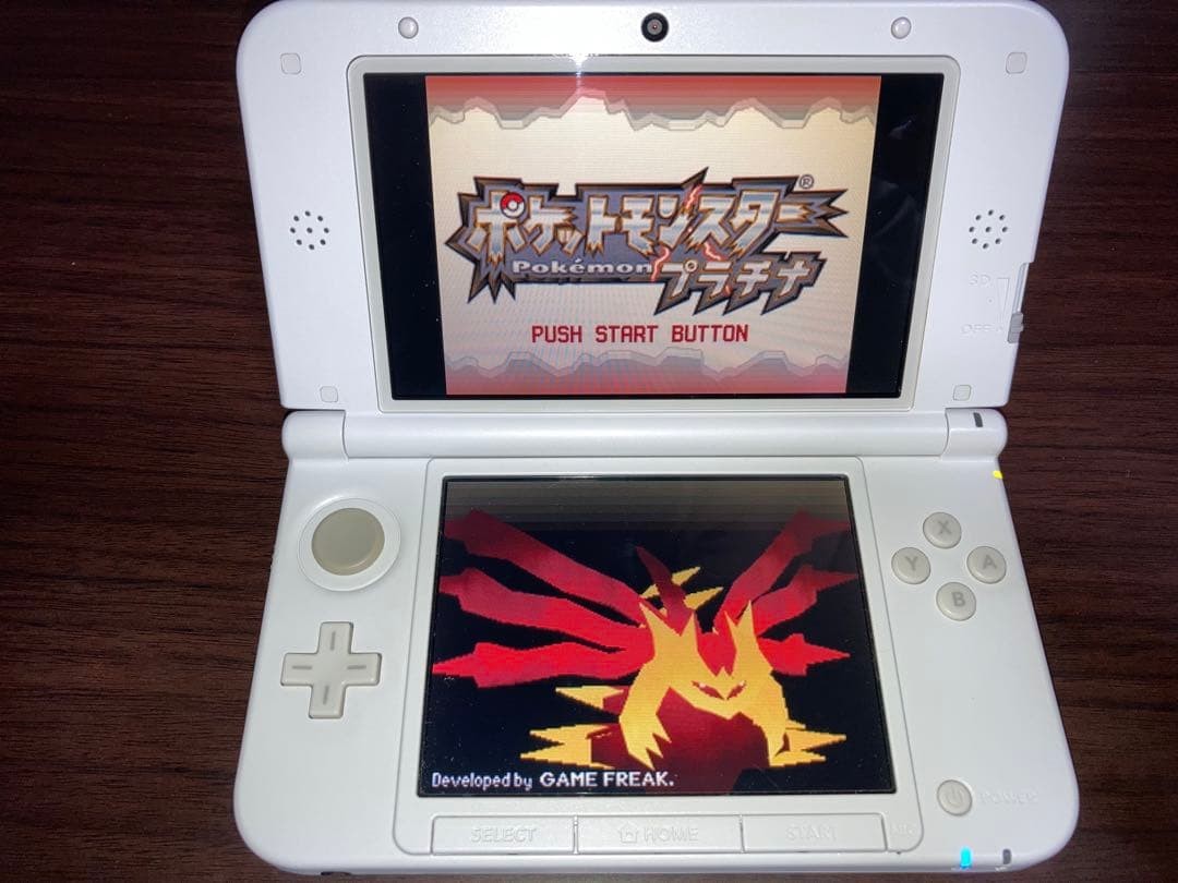 Nintendo 3DS LL Animal Crossing Pack White Console Tested Japanese Version