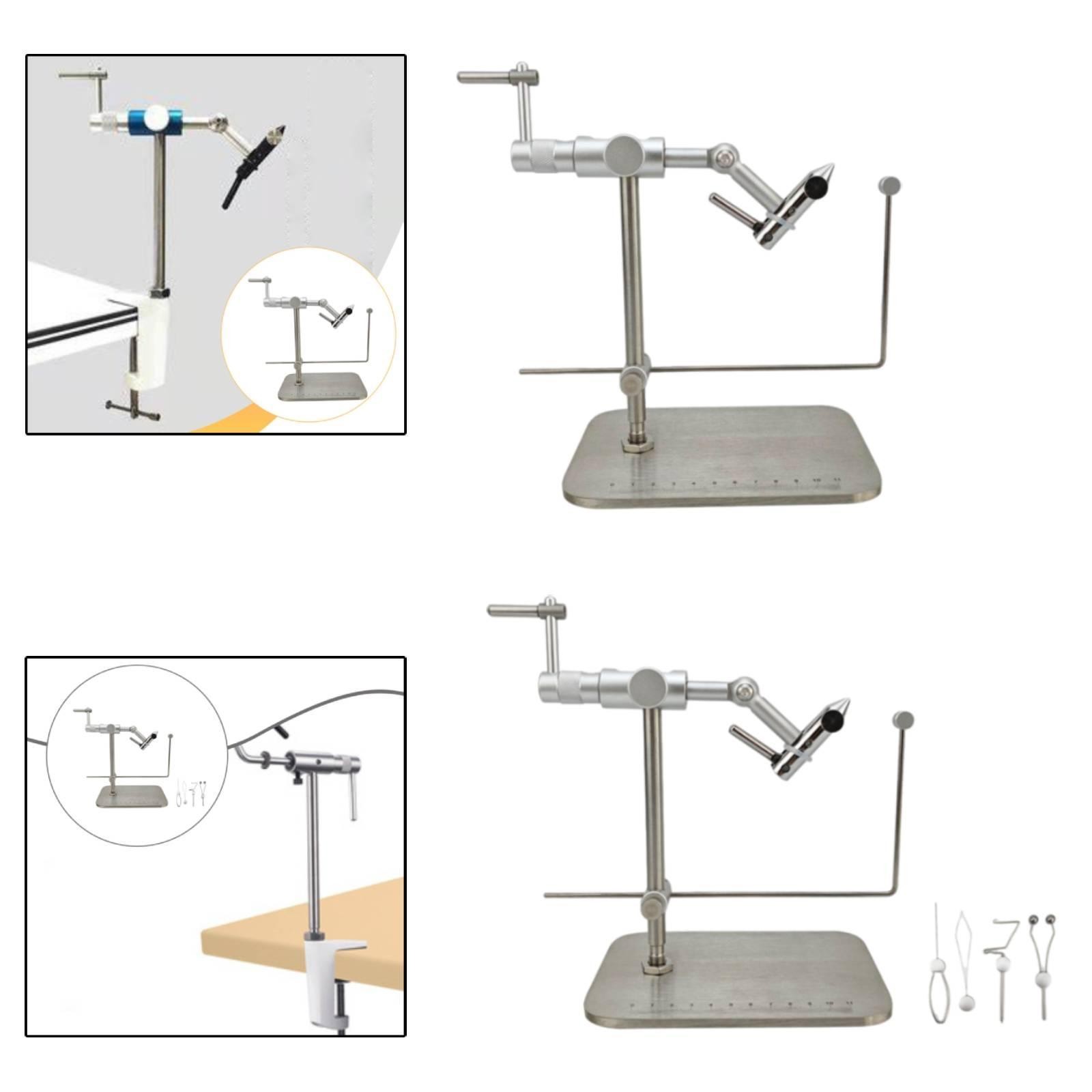 Fly Tying Vise 360 Degree Rotation Adjustable Fishing Accessory Sturdy Smooth