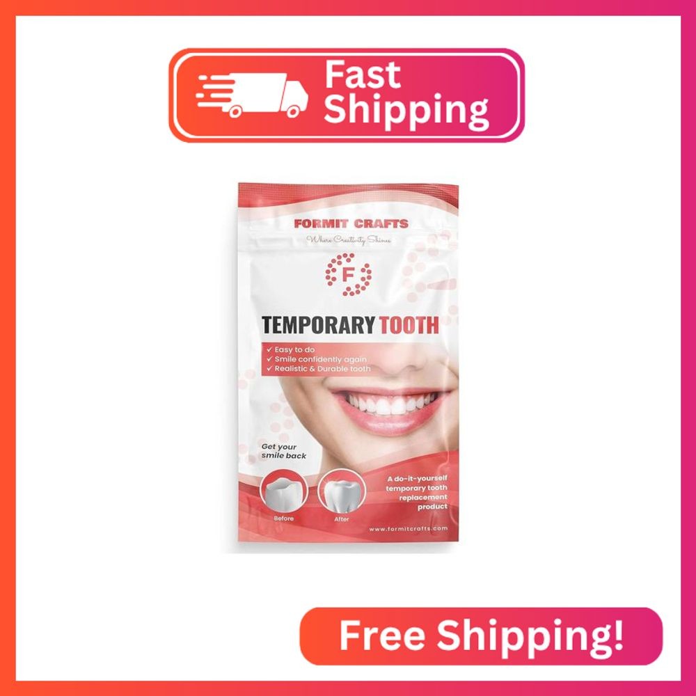 Formit Crafts Thermoplastic Beads for Teeth Repair– for DIY Tooth Filling – Mold