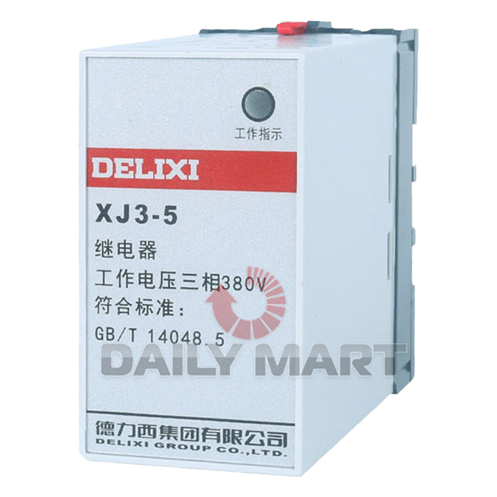 New In Box DELIXI XJ3-5 Motor Protector 380V