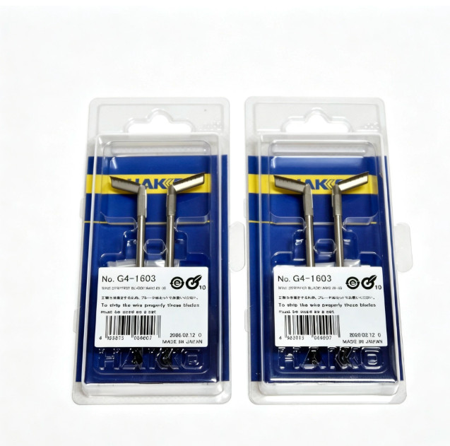 New Hakko electric wire stripper tool G4-1603 (1 box with 2 cutters)