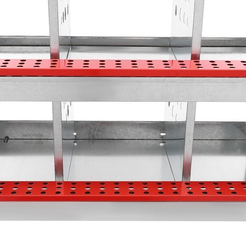 2-Layers 6-Compartments Chicken Nesting Case Chicken Coop Box Nesting Box 50kg