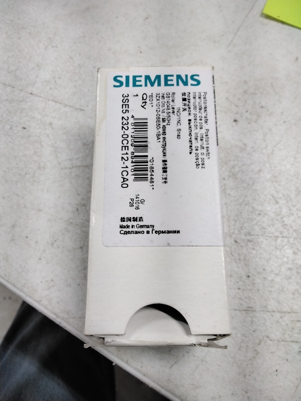 NEW Siemens Part# 3se5 232-0ca0 FREE SHIPPING