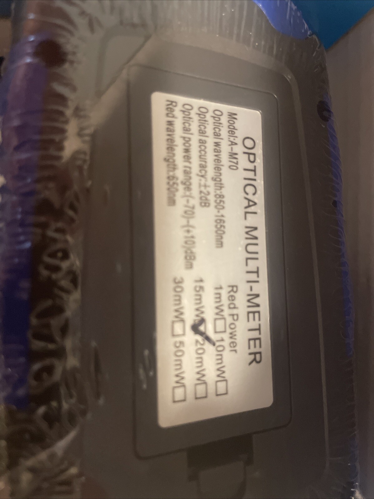 fiber optical power meter