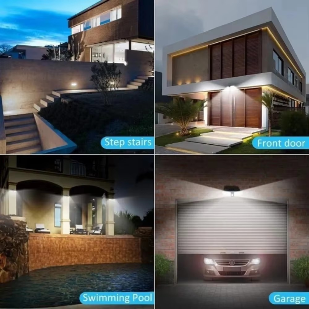 Outdoor Home Security LED Flash Light Solar PIR Motion Sensor Dummy Camera Shape