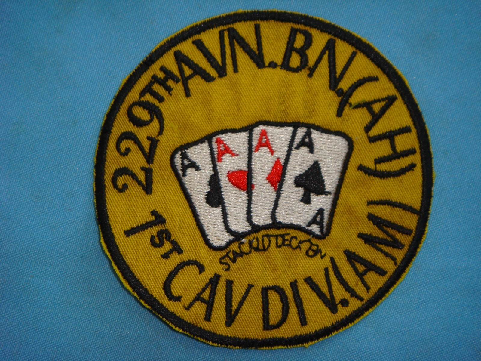 VIETNAM WAR PATCH, US 229th AVIATION BATTALION 1st CAVALRY DIVISION