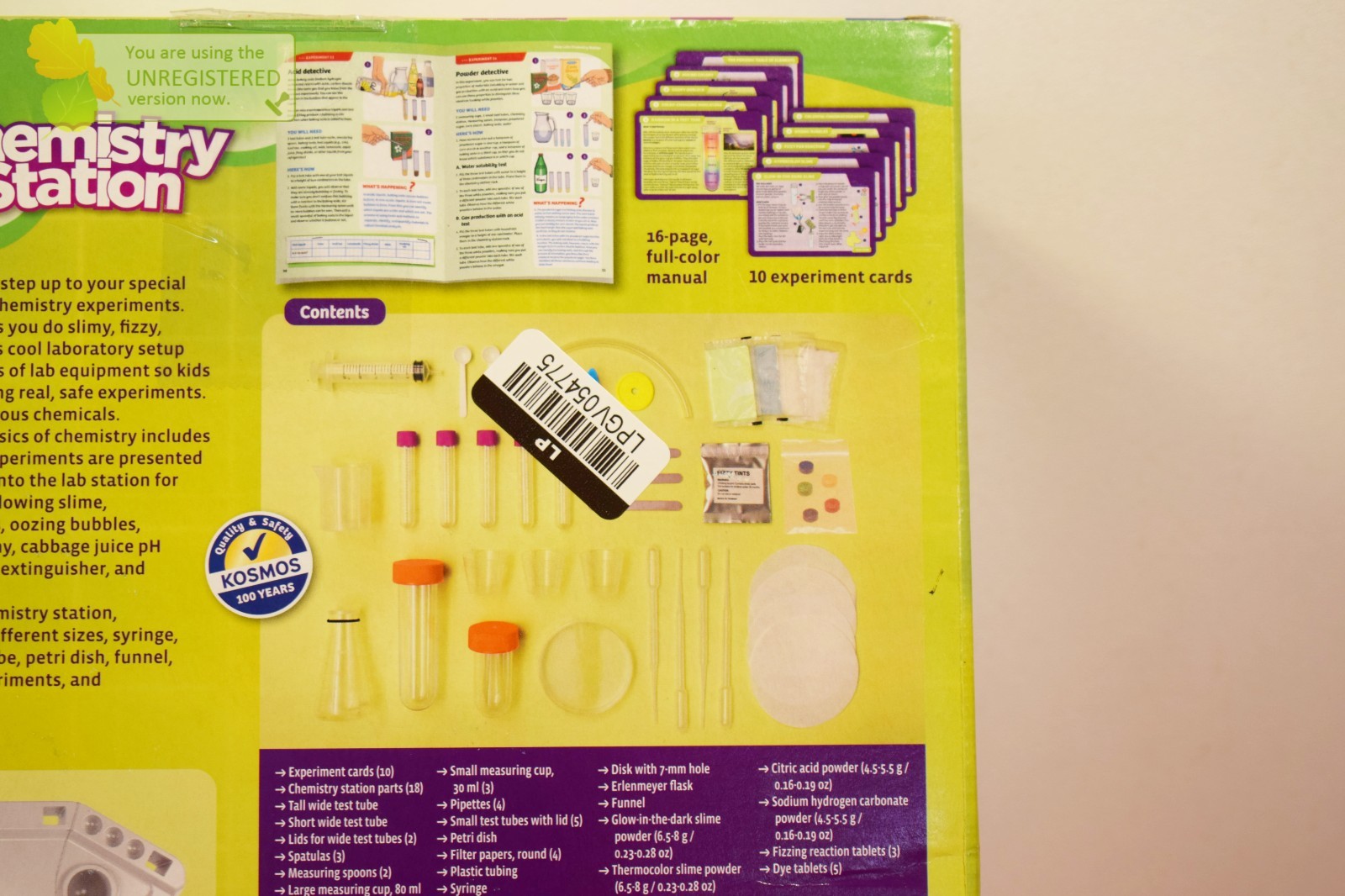 Thames & Kosmos Ooze Labs Chemistry Set (Missing Pieces)