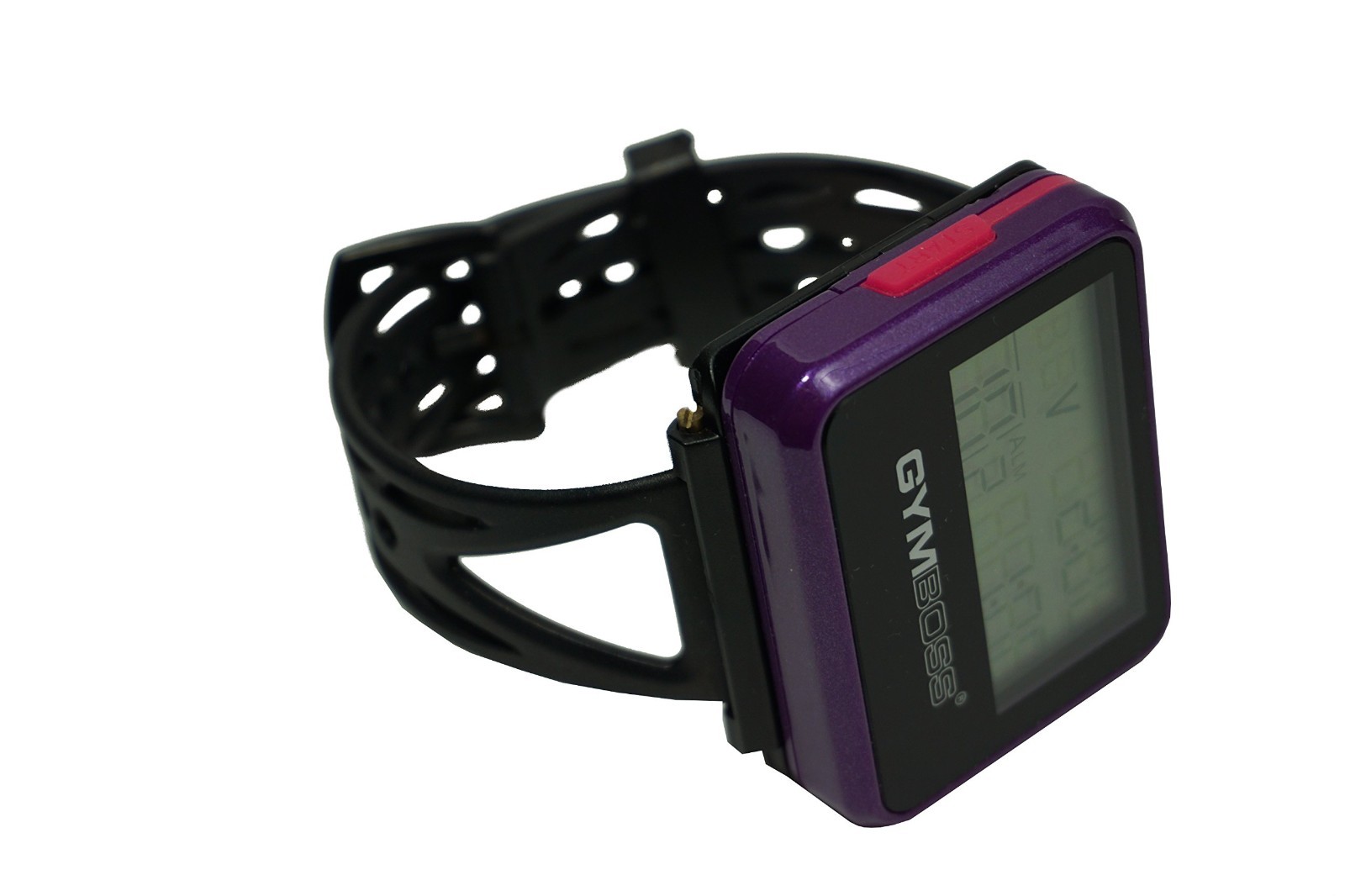 Interval Timer & Stopwatch Bundle with Watchstrap - Gym Workout Essential (Viole