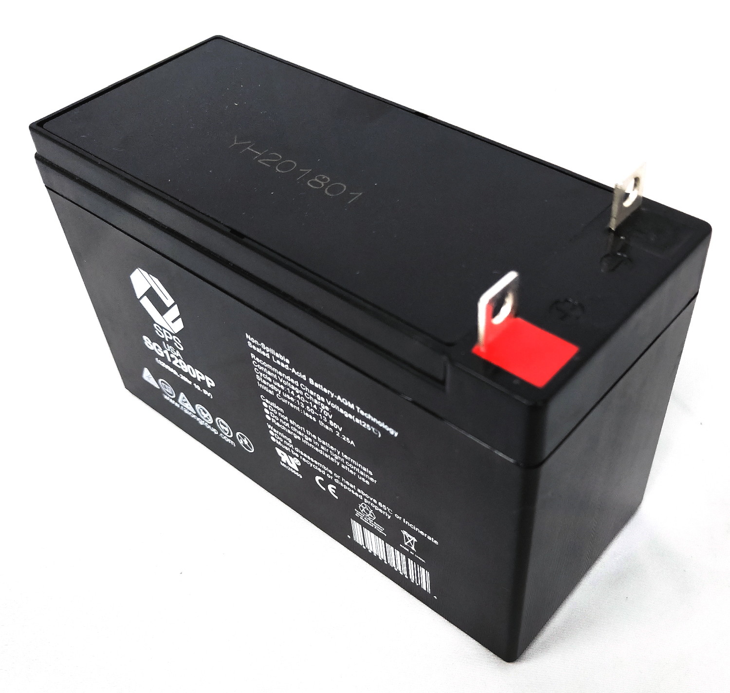 12V 9Ah replacement jumper battery for hengly power HL1290 (12V/10Ah/20HR) 1pk
