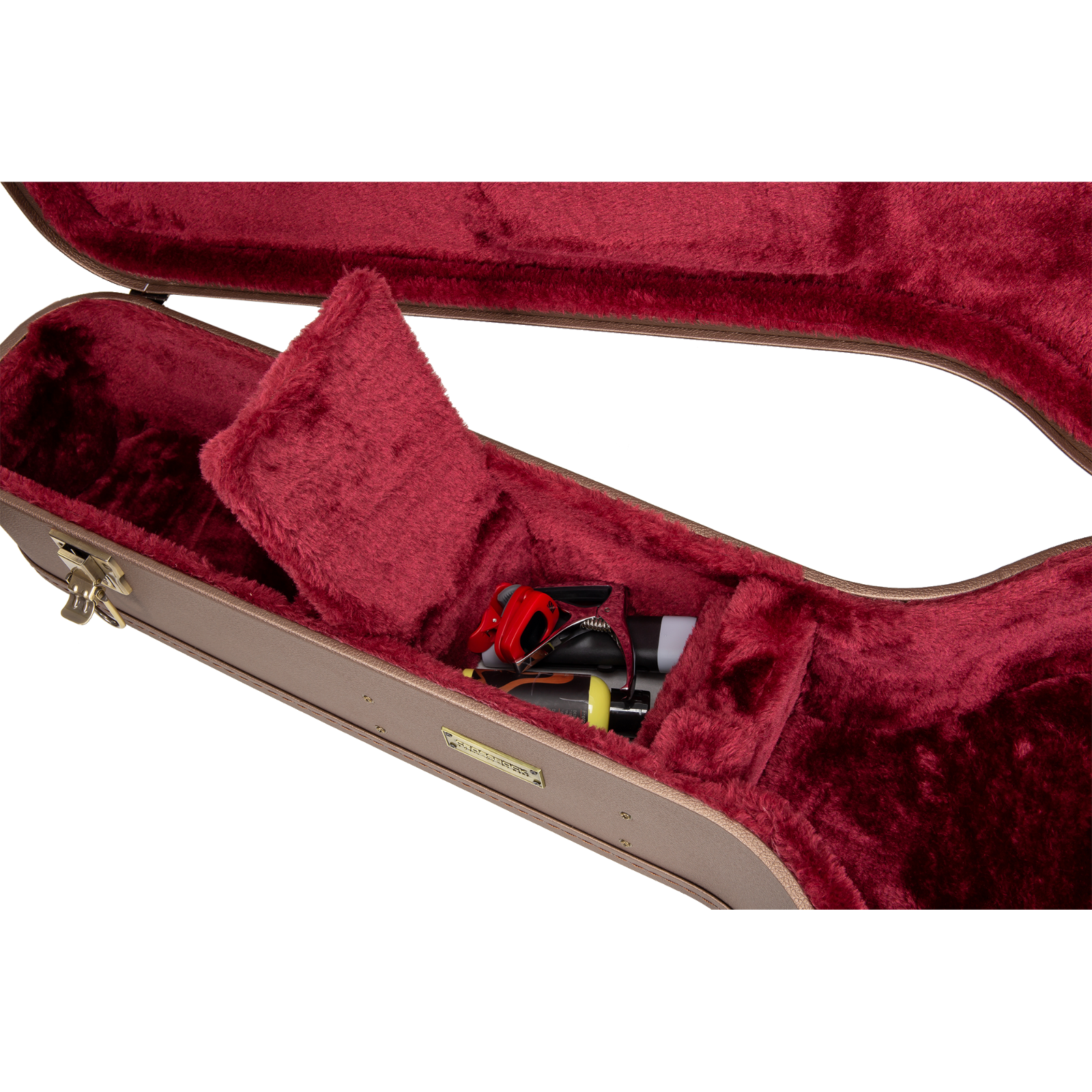 Crossrock Universal Wood Case for Gibson Acoustic J45，Martin Dreadnought Guitars