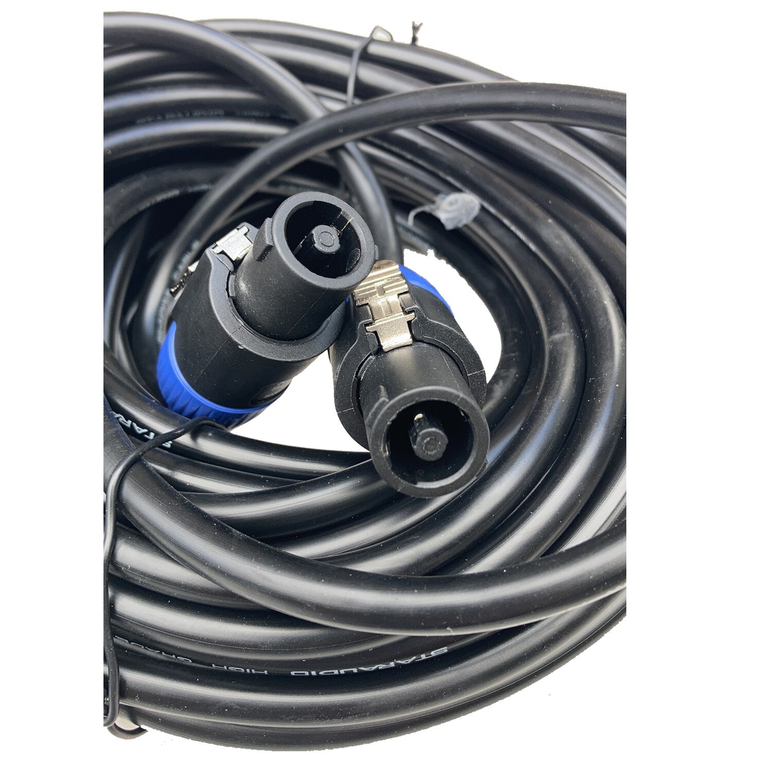 Speakon to Speakon Cable 50ft 12 Gauge AWG Wire AMP to PA Audio Speaker DJ Cable