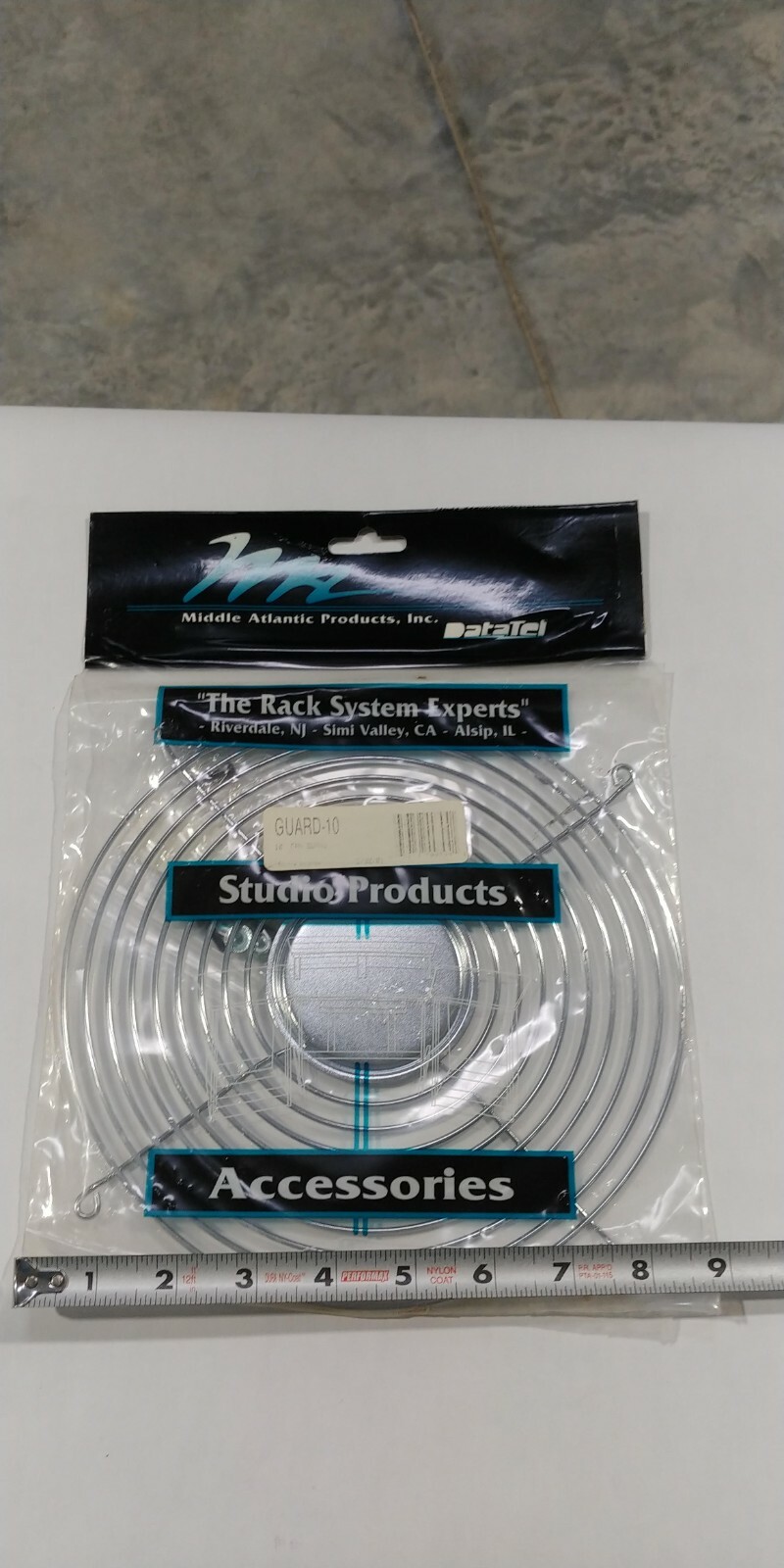 NEW 10” inch Fan Guard Grill GUARD-10 Fan Fans Middle Atlantic Products