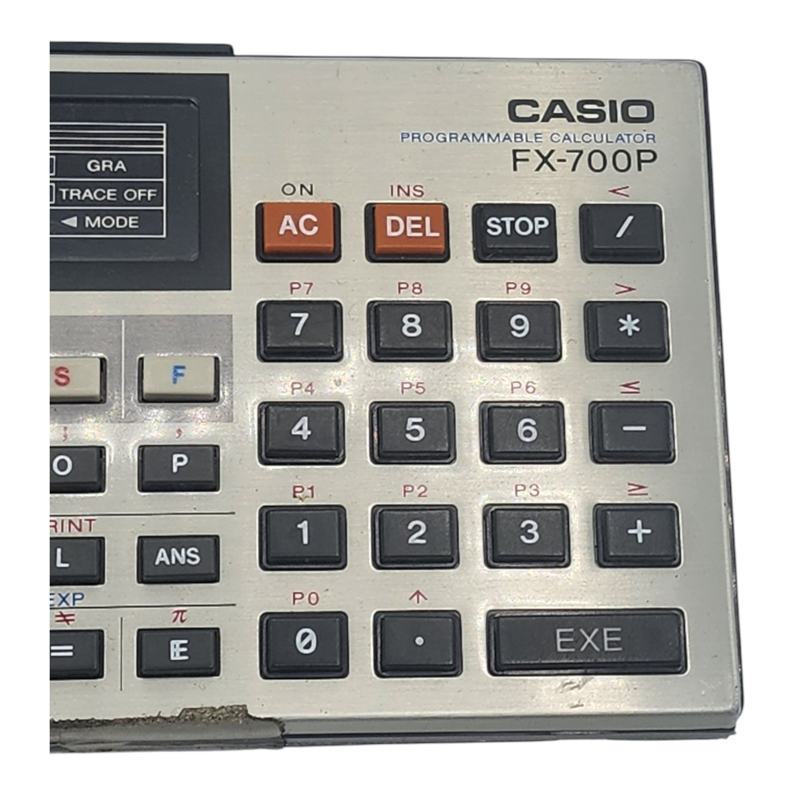 CASIO FX-700P Personal Computer Calculator - TESTED WORKING *READ* Some Issues
