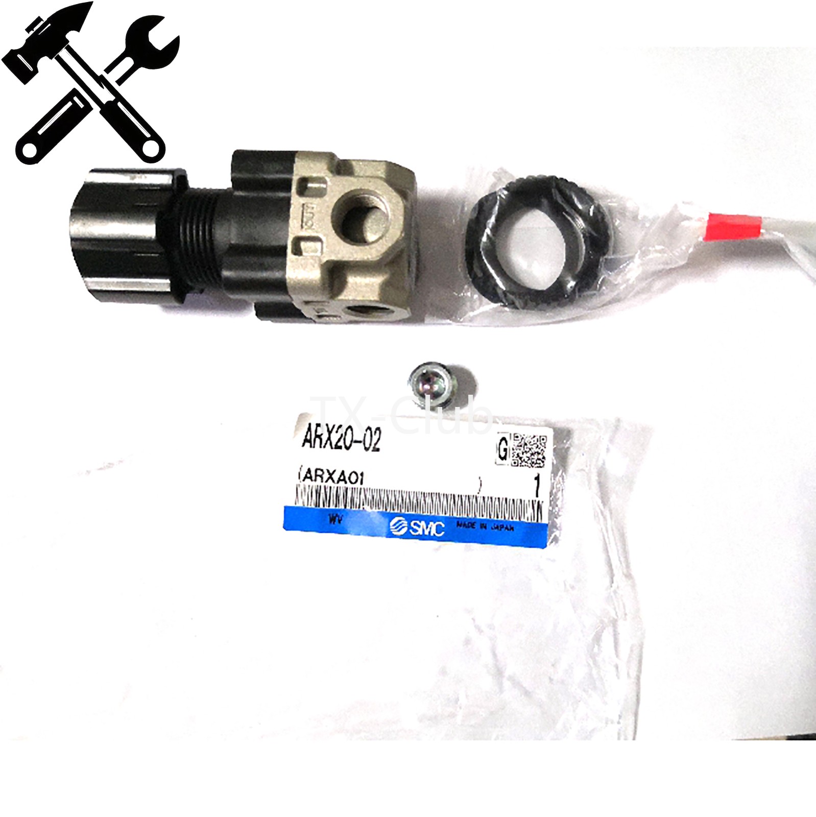 SMC ARX20-02 Regulator for 2MPA,Arx 1/4 INCH Standard (PT),Arx Regulato