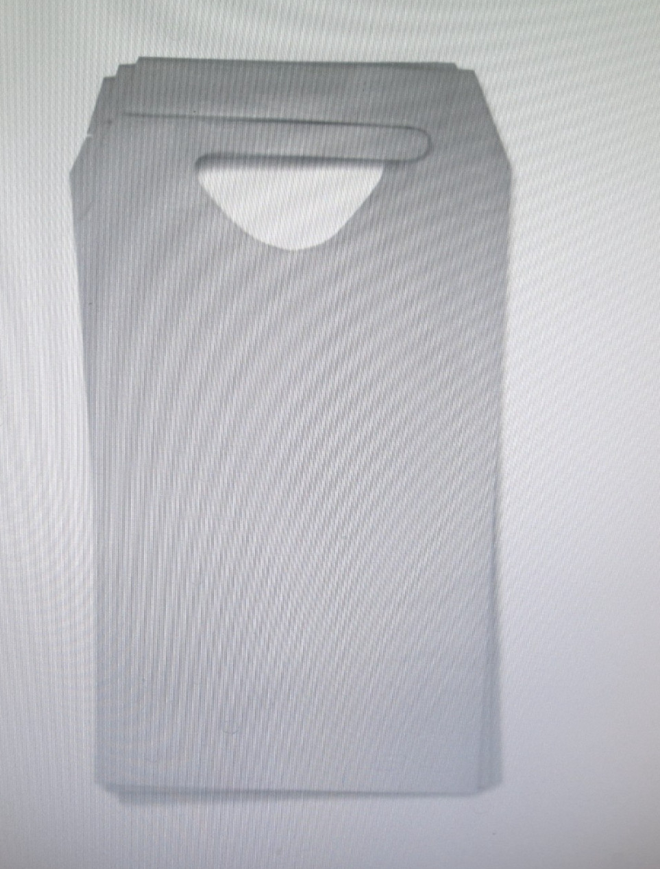 Rensow Quality Disposable Adult Poly-Lined Bibs - 16" X 28" - Tie-Back 300 PC