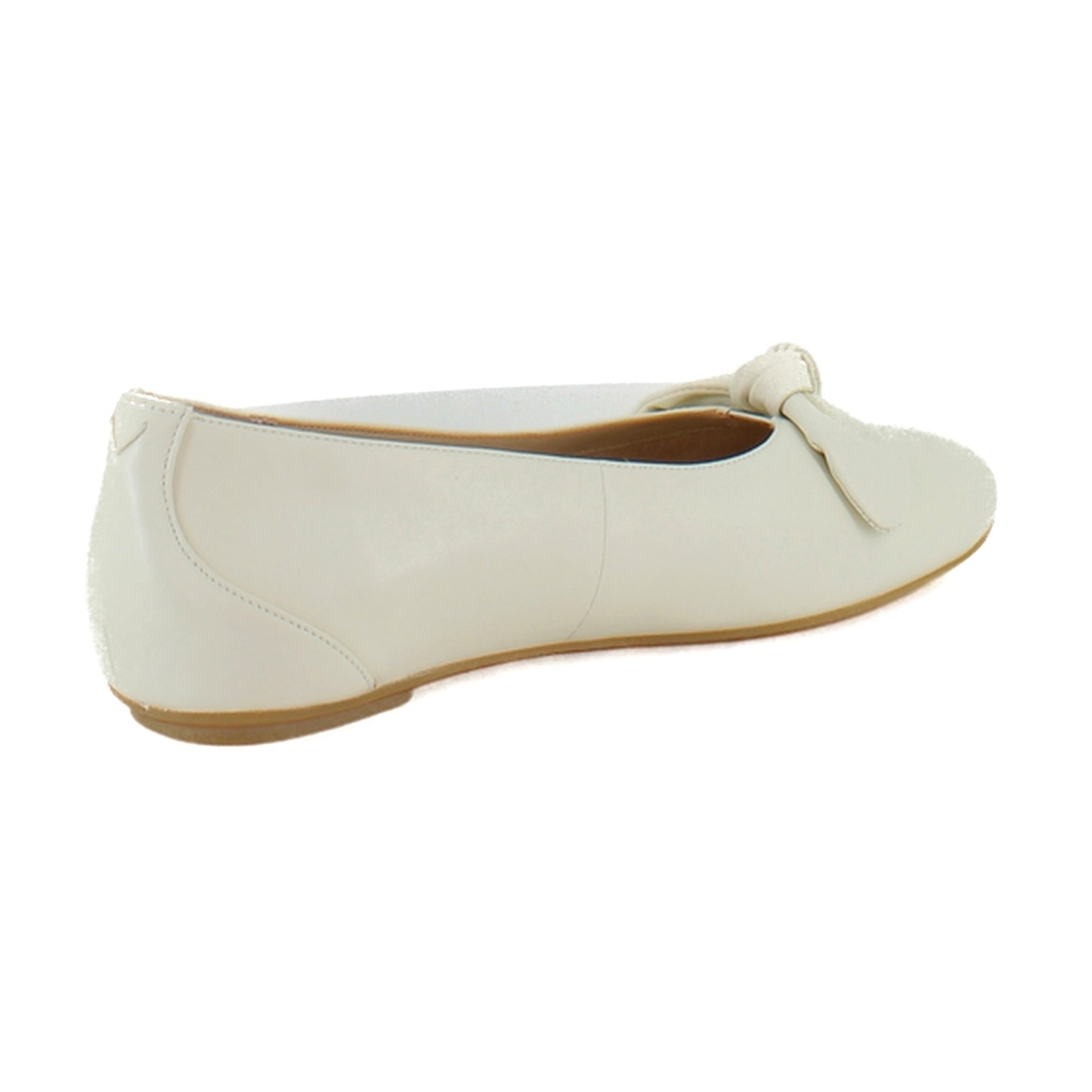 Vionic Tilly Womens Flats Ivory Leather