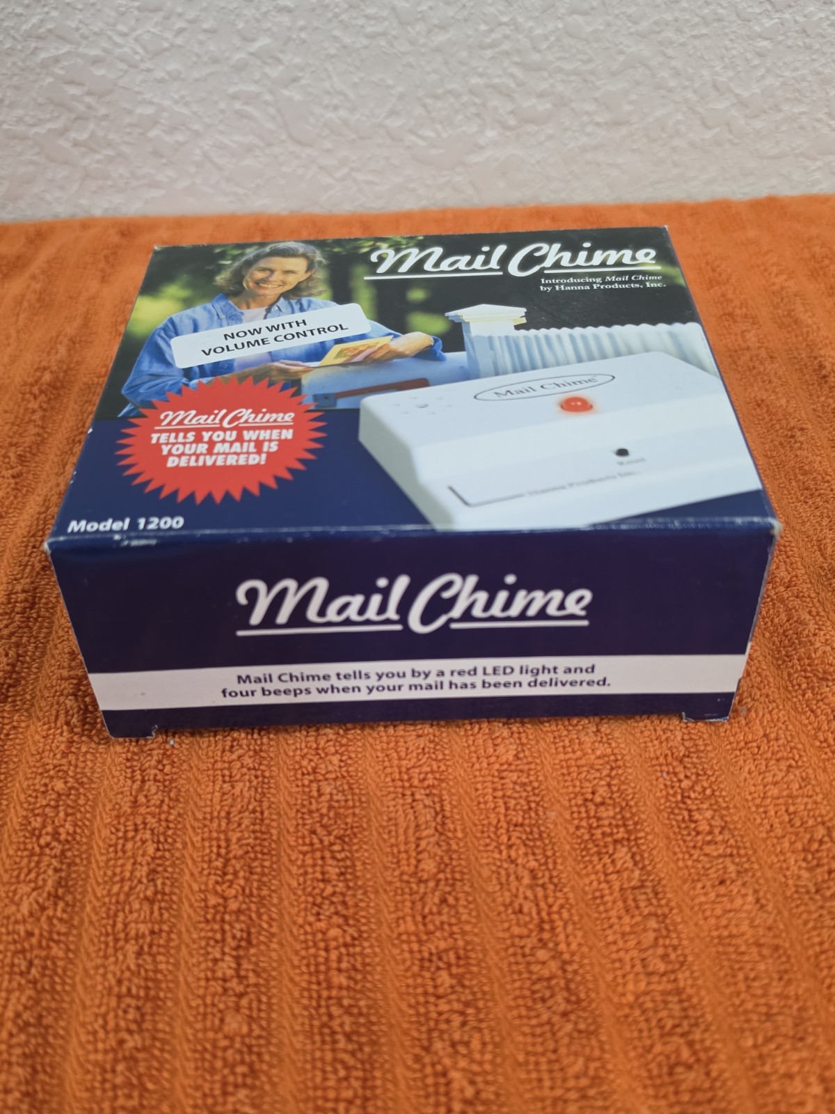 Mail Chime, Mailbox Alert, Mailbox Alarm, Wireless Mailbox Alert Model 1200