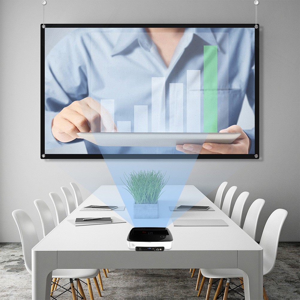 Roll up Projector Screen Portable Folding Outdoor Screens Foldable