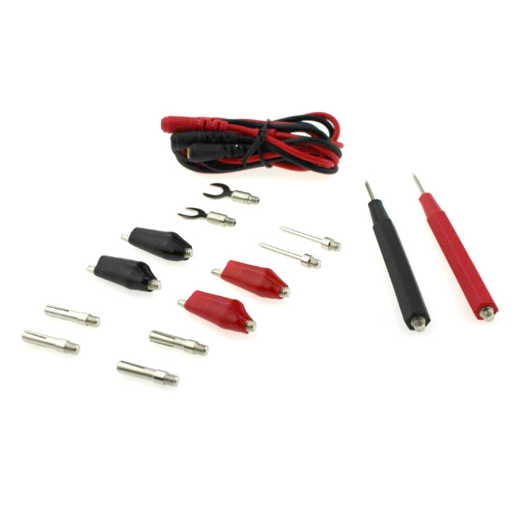 16pcs Universal Digital Multimeter Test Leads Probe Pen Test Line Assortment Kit