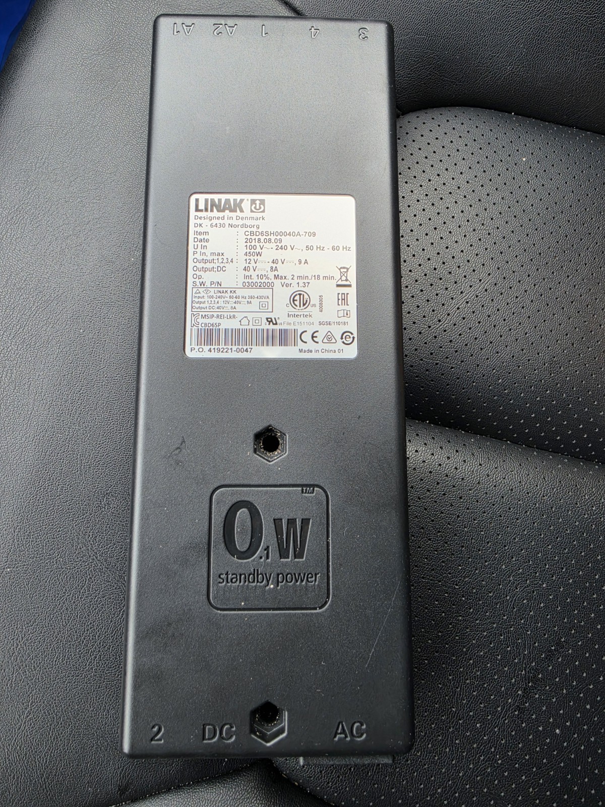 Linak CBD6SH00040A-709 Control Box For Linear Actuator Systems Same As Pictures
