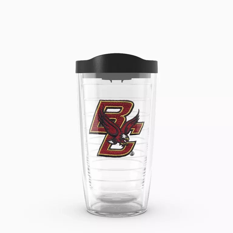 Boston College Eagles 16oz Travel Tumbler- Insulated Hot Cold BPA-Free Cup