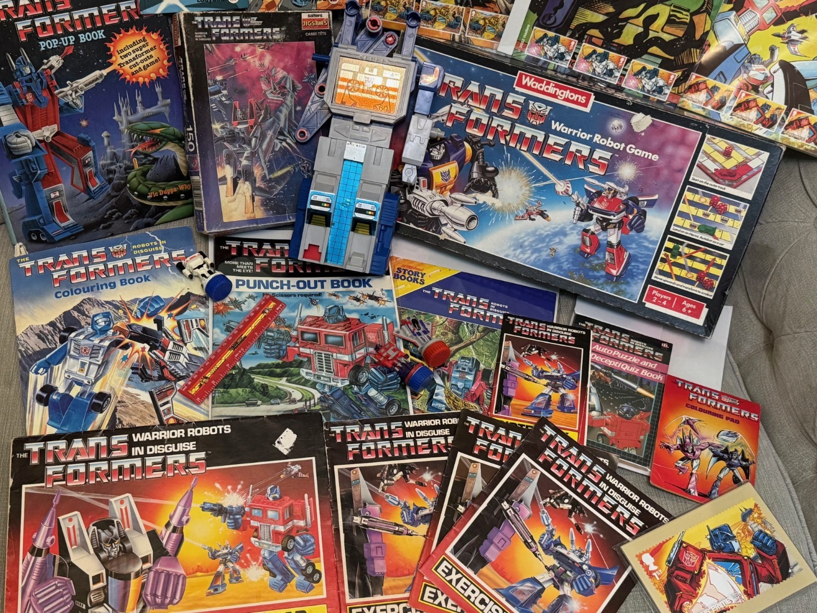TRANSFORMERS G1 UK MEMROBILIA PICK YOUR OWN Games, Books, Stamps, Collectables