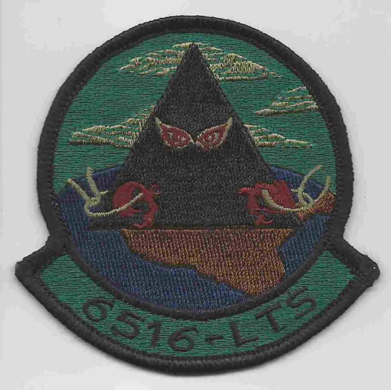 6516th LOGISTICS TEST SQUADRON subdued patch