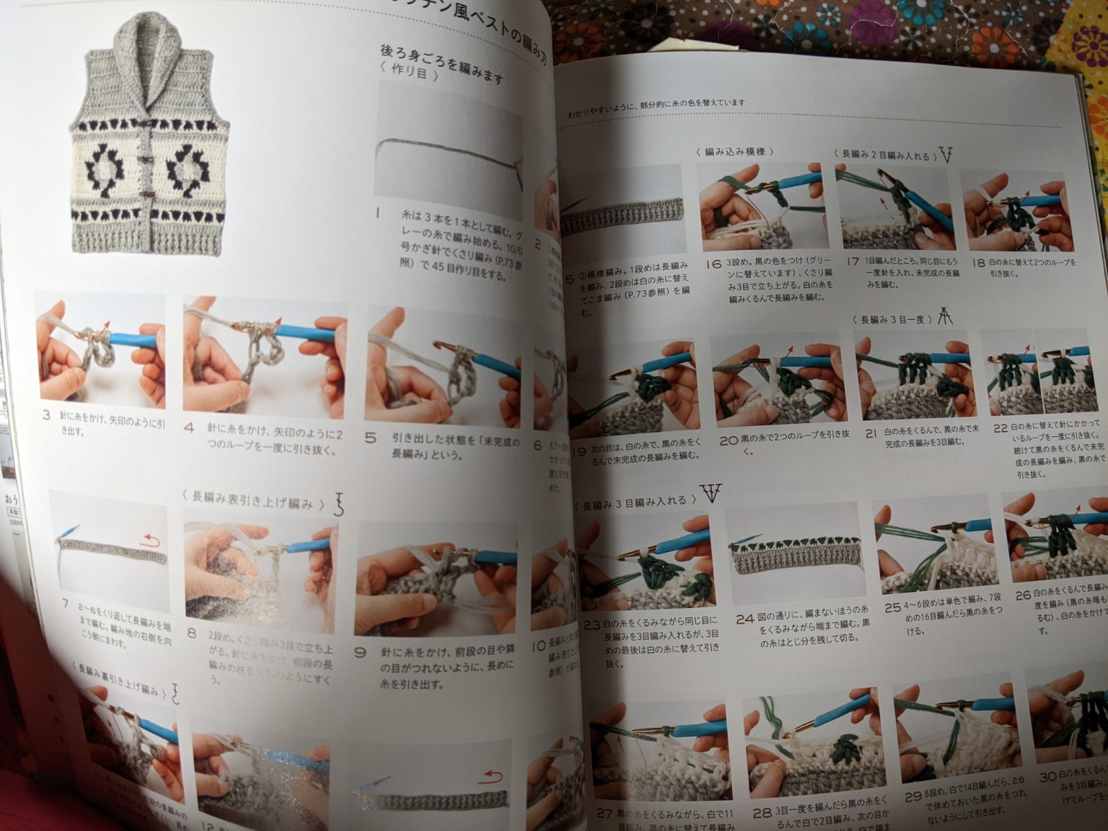 Japan Knitting 24 Patterns Let's Knit Sweater S