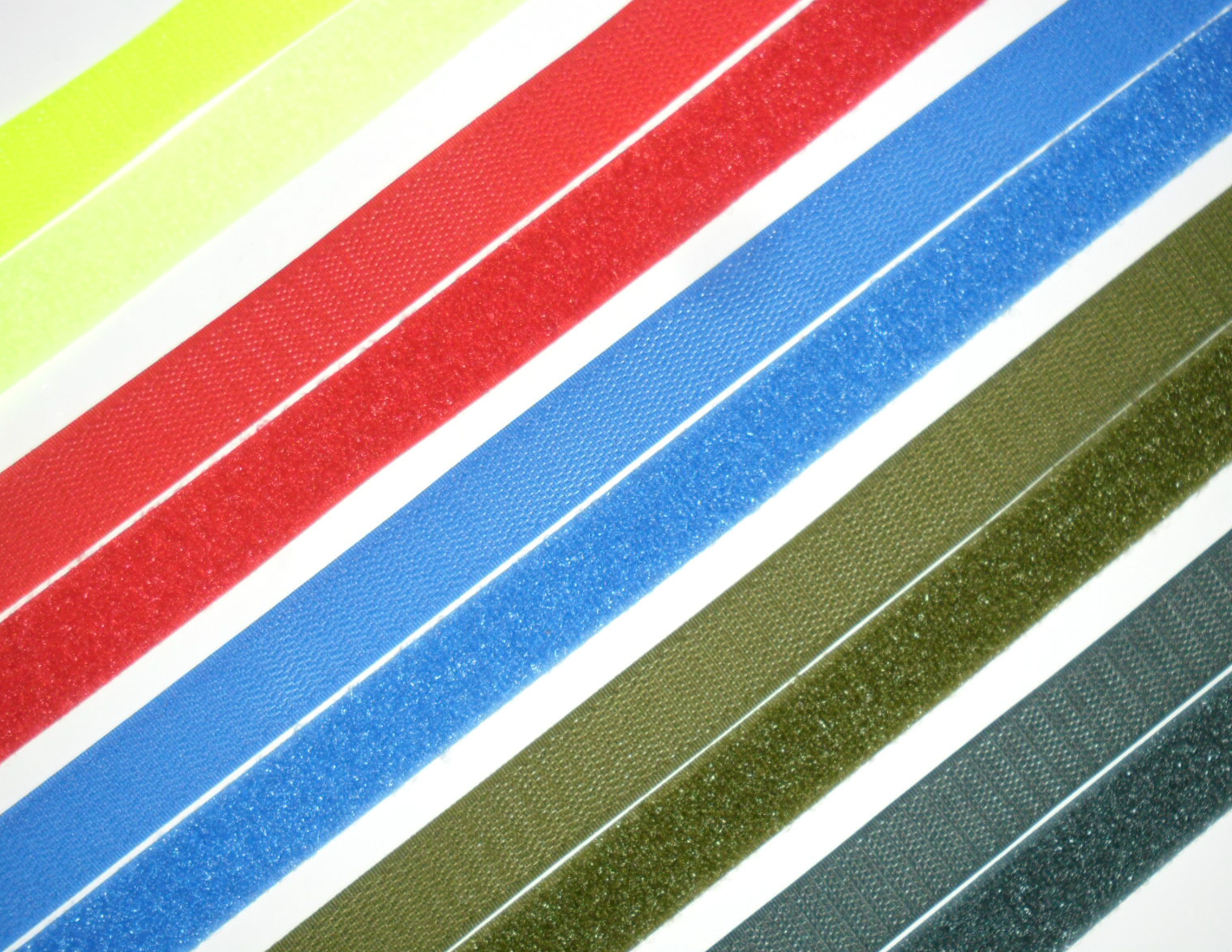 HQG 20MM SEW ON HOOK & LOOP FASTENER, VARIOUS COLS & DIFFERENT LENGTHS, FREE P&P