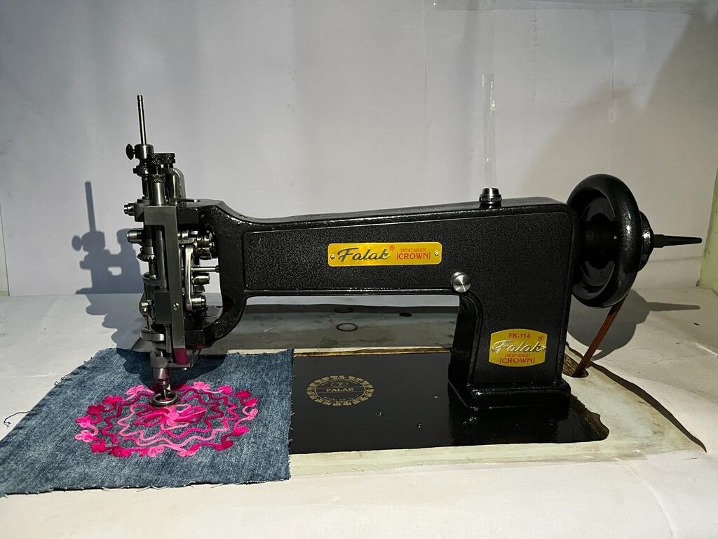 Chainstitch Embroidery Machine power coated  114w103