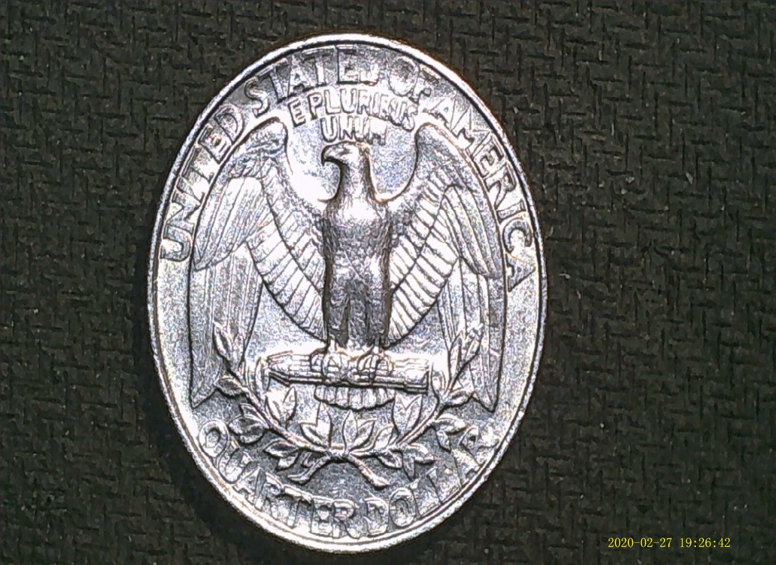 1987-P Washington Quarter DDR Error coin